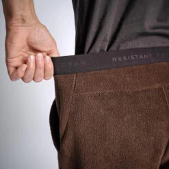 PANTALON SOUS VÊTEMENT POLAIRE 500 MARRON -Équipement De Chasse Boutique pantalon sous vetement polaire 500 marron 4