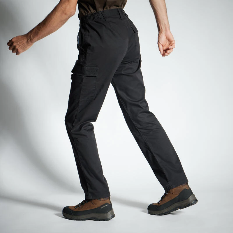 PANTALON STEPPE 300 SECOND CHOIX NOIR 5 PANTALON STEPPE 300 SECOND CHOIX NOIR – Image 3