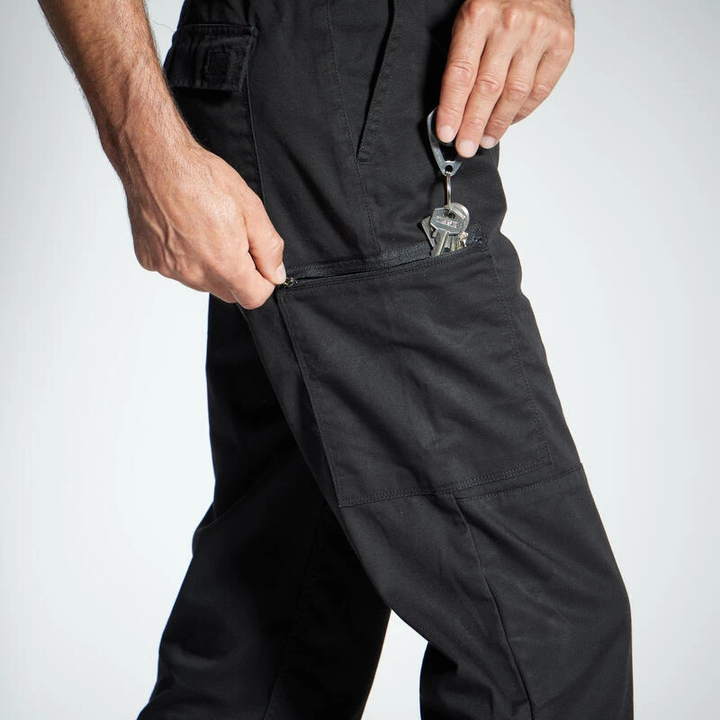PANTALON STEPPE 300 SECOND CHOIX NOIR 6 PANTALON STEPPE 300 SECOND CHOIX NOIR – Image 4