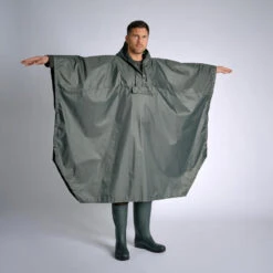 PONCHO LONG IMPERMEABLE 500 VERT 15 PONCHO LONG IMPERMEABLE 500 VERT -Équipement De Chasse Boutique poncho long impermeable 500 vert 6