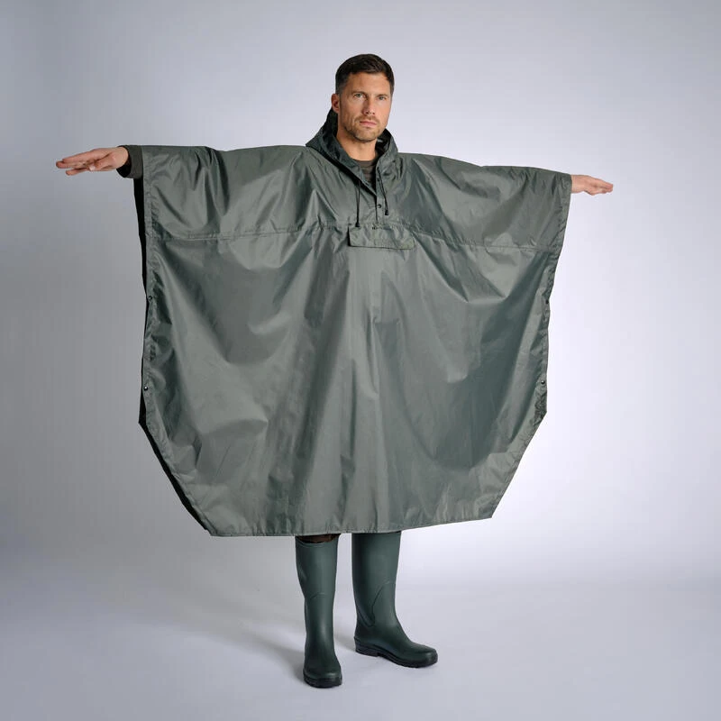 PONCHO LONG IMPERMEABLE 500 VERT 9 PONCHO LONG IMPERMEABLE 500 VERT – Image 7