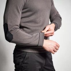 PULL 500 GRIS -Équipement De Chasse Boutique pull 500 gris 3