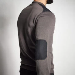 PULL 500 GRIS -Équipement De Chasse Boutique pull 500 gris 4