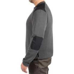 PULL CHASSE GRIS 500 -Équipement De Chasse Boutique pull chasse gris 500 3