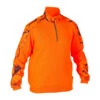 Pull Chasse Renfort Orange Fluo 500 -Équipement De Chasse Boutique pull chasse renfort orange fluo 500
