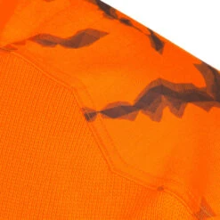 Pull Chasse Renfort Orange Fluo 500 -Équipement De Chasse Boutique pull chasse renfort orange fluo 500 7