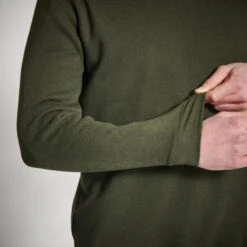 PULL CHASSE VERT 100 7 PULL CHASSE VERT 100 -Équipement De Chasse Boutique pull chasse vert 100 2