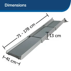 PetSafe RAMPE TELESCOPIQUE 3 PARTIES -Équipement De Chasse Boutique rampe telescopique 3 parties 3
