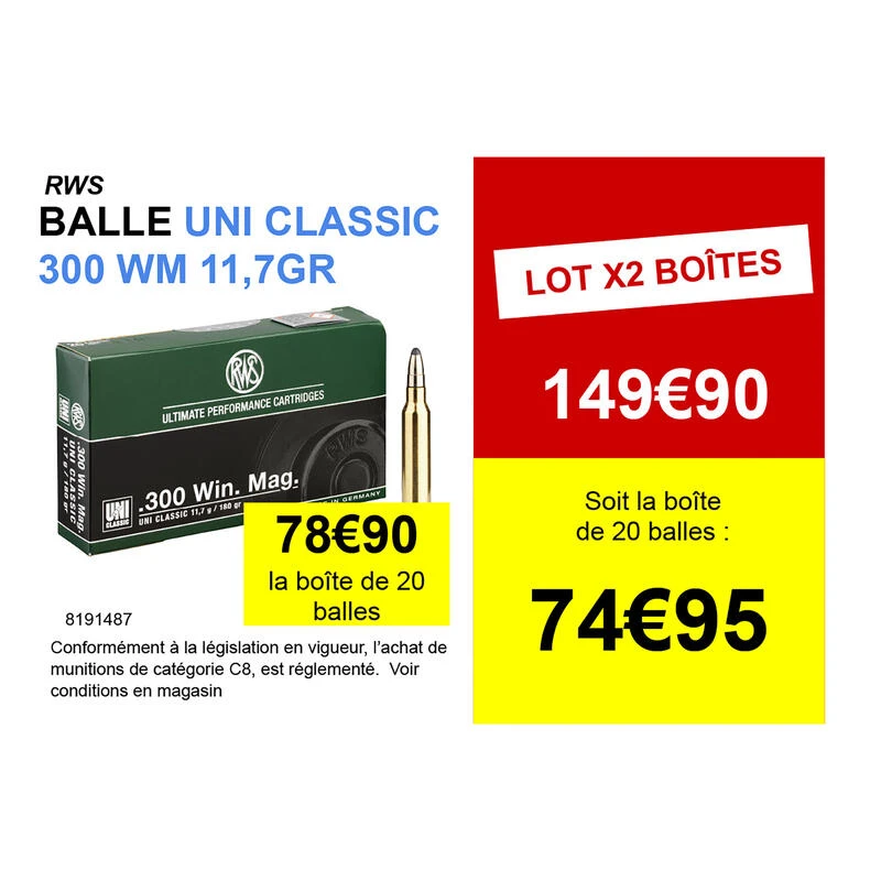 RWS Uni Classic 300 WM 11.7gr 4 RWS Uni Classic 300 WM 11.7gr – Image 2