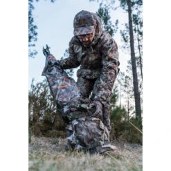 SAC CHASSE POUR TRANSPORT DES PIQUETS D'AFFÛT (x4) CAMOUFLAGE -Équipement De Chasse Boutique sac chasse pour transport des piquets daffut x4 camouflage 2