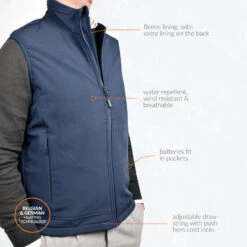 Set Gilet Softshell Chauffant Coupe Droite 5V -Équipement De Chasse Boutique set gilet softshell chauffant coupe droite 5v 3