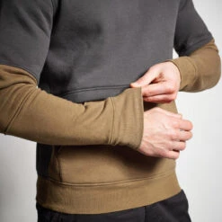 SWEAT A CAPUCHE 500 BEIGE -Équipement De Chasse Boutique sweat a capuche 500 beige 9