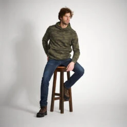 SWEAT-SHIRT CAPUCHE CHASSE CAMO HALFTONE 500 -Équipement De Chasse Boutique sweat shirt capuche chasse camo halftone 500 8