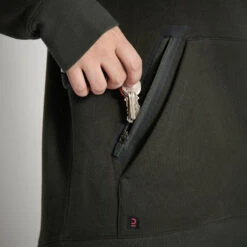 SWEAT-SHIRT CAPUCHE FEMME 500 CHAUD VERT 12 SWEAT-SHIRT CAPUCHE FEMME 500 CHAUD VERT -Équipement De Chasse Boutique sweat shirt capuche femme 500 chaud vert 3