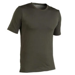 T-shirt Chasse Manches Courtes Léger Et Respirant Homme - 500 Vert