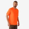 T-SHIRT CHASSE RESPIRANT ORANGE FLUO 300 -Équipement De Chasse Boutique t shirt chasse respirant orange fluo 300