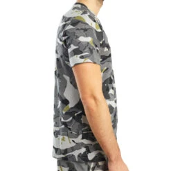 T-shirt Manches Courtes Chasse 100 Camouflage WL V1 Gris -Équipement De Chasse Boutique t shirt manches courtes chasse 100 camouflage wl v1 gris 3