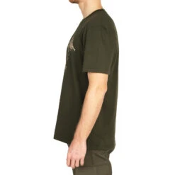 T-shirt Manches Courtes Chasse Coton Homme - 100 Sanglier Vert 8 T-shirt Manches Courtes Chasse Coton Homme - 100 Sanglier Vert -Équipement De Chasse Boutique t shirt manches courtes chasse coton homme 100 sanglier vert 2