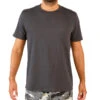 T-shirt Manches Courtes Coton Homme - 100 Carbon Gris -Équipement De Chasse Boutique t shirt manches courtes coton homme 100 carbon gris