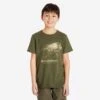 T-SHIRT Manches Courtes Junior 100 Sanglier Vert -Équipement De Chasse Boutique t shirt manches courtes junior 100 sanglier vert