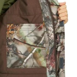 VESTE CHASSE CHAUDE ET IMPERMÉABLE SIBIR 300 JUNIOR CAMOUFLAGE KAMO-BR -Équipement De Chasse Boutique veste chasse chaude et impermeable sibir 300 junior camouflage kamo br 8
