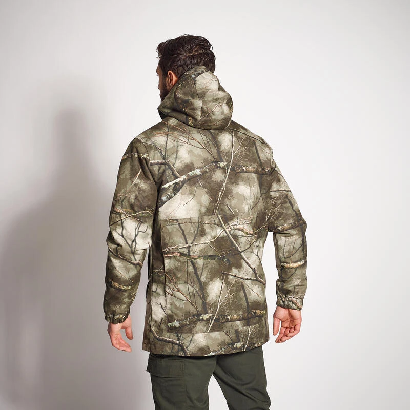VESTE CHASSE CHAUDE IMPERMÉABLE 100 TREEMETIC 4 VESTE CHASSE CHAUDE IMPERMÉABLE 100 TREEMETIC – Image 2