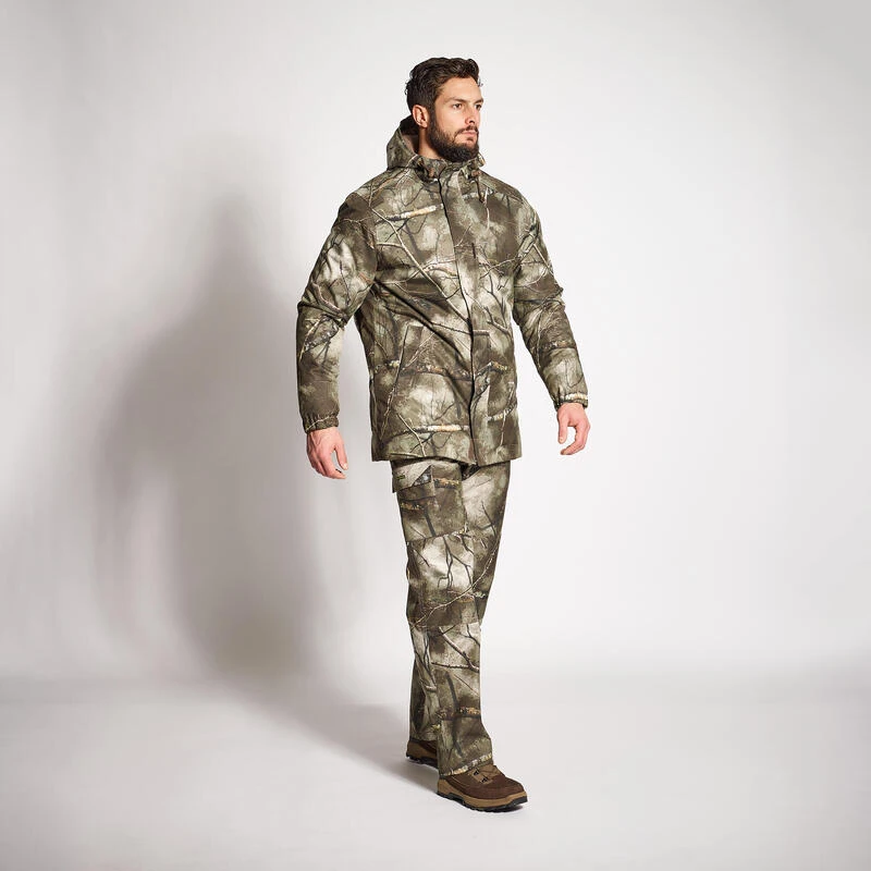 VESTE CHASSE CHAUDE IMPERMÉABLE 100 TREEMETIC 10 VESTE CHASSE CHAUDE IMPERMÉABLE 100 TREEMETIC – Image 8