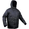 VESTE CHASSE CHAUDE IMPERMEABLE NOIRE 100 -Équipement De Chasse Boutique veste chasse chaude impermeable noire 100