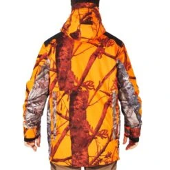 VESTE CHASSE IMPERMÉABLE CHAUDE SILENCIEUSE CAMO FLUO POSTE 500 14 VESTE CHASSE IMPERMÉABLE CHAUDE SILENCIEUSE CAMO FLUO POSTE 500 -Équipement De Chasse Boutique veste chasse impermeable chaude silencieuse camo fluo poste 500 2