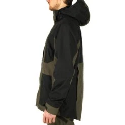 VESTE CHASSE IMPERMEABLE RENFORT VERTE 500 -Équipement De Chasse Boutique veste chasse impermeable renfort verte 500 3