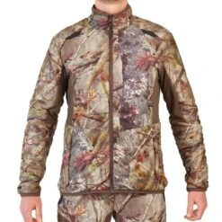 VESTE CHASSE POSTE IMPERMÉABLE CHAUDE 3 EN 1 CAMO FLUO 900 -Équipement De Chasse Boutique veste chasse poste impermeable chaude 3 en 1 camo fluo 900 2