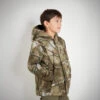 VESTE CHAUDE JUNIOR 100 CAMOUFLAGE TREEMETIC -Équipement De Chasse Boutique veste chaude junior 100 camouflage treemetic