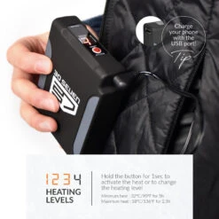 Veste Matelassée Avec Technologie Coupe Ajustée -Équipement De Chasse Boutique veste matelassee avec technologie coupe ajustee 4