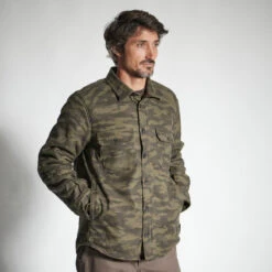 VESTE MOUTONNÉE TYPE SURCHEMISE 500 CAMO 17 VESTE MOUTONNÉE TYPE SURCHEMISE 500 CAMO -Équipement De Chasse Boutique veste moutonnee type surchemise 500 camo 5