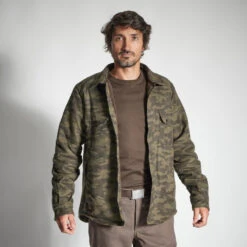 VESTE MOUTONNÉE TYPE SURCHEMISE 500 CAMO 19 VESTE MOUTONNÉE TYPE SURCHEMISE 500 CAMO -Équipement De Chasse Boutique veste moutonnee type surchemise 500 camo 7