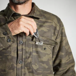 VESTE MOUTONNÉE TYPE SURCHEMISE 500 CAMO 20 VESTE MOUTONNÉE TYPE SURCHEMISE 500 CAMO -Équipement De Chasse Boutique veste moutonnee type surchemise 500 camo 8