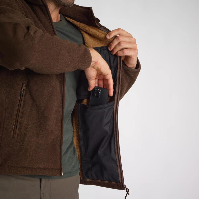 VESTE POLAIRE PRESLY VERNEY CARRON MARRON 8 VESTE POLAIRE PRESLY VERNEY CARRON MARRON – Image 6