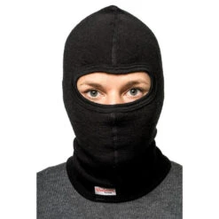 Woolpower Balaclava Merino 200 - Noir -Équipement De Chasse Boutique woolpower balaclava merino 200 noir 2