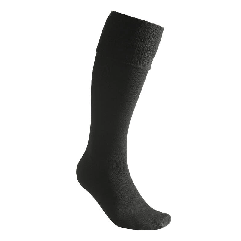 Woolpower Chaussettes Hautes Jusqu'au Genou Merino 400 - Noir 4 Woolpower Chaussettes Hautes Jusqu'au Genou Merino 400 - Noir – Image 2