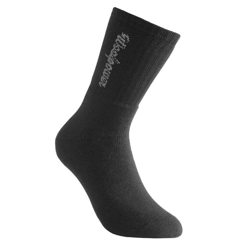 Woolpower Chaussettes Merino Logo Classique 400 - Noir 3 Woolpower Chaussettes Merino Logo Classique 400 - Noir