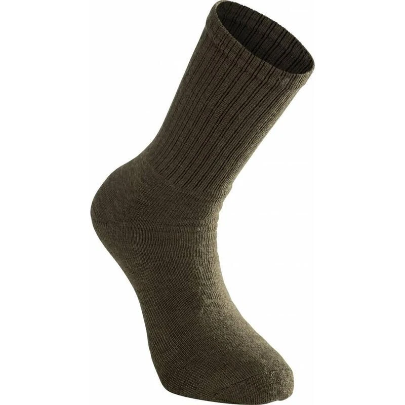 Woolpower Chaussettes Merino Ullfrotté Original 200 - Vert Pin 4 Woolpower Chaussettes Merino Ullfrotté Original 200 - Vert Pin – Image 2