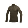 Woolpower Merino Base Layer Zip Turtleneck LITE - Vert Pin -Équipement De Chasse Boutique woolpower merino base layer zip turtleneck lite vert pin