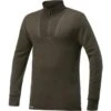 Woolpower Merino Mid Layer Zip Turtleneck 400 - Vert Pin -Équipement De Chasse Boutique woolpower merino mid layer zip turtleneck 400 vert pin